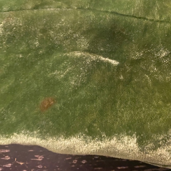 Green velvet womens jacket - Picture 10 of 10